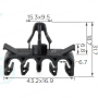 C 1018 Кліпса проводки Toyota Lexus 9094901D16