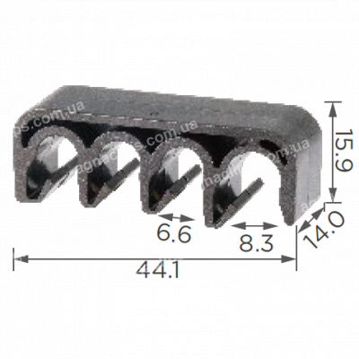 C 1019 Кліпса проводки Toyota Lexus 9046400872