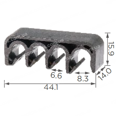 C 1019 Кліпса проводки Toyota Lexus 9046400872