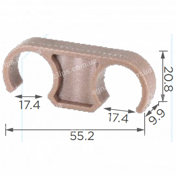 C 1025 Кліпса проводки Toyota 8712426520
