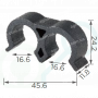 C 1026 Кліпса проводки Toyota Lexus 8712447030