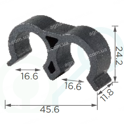 C 1026 Кліпса проводки Toyota Lexus 8712447030