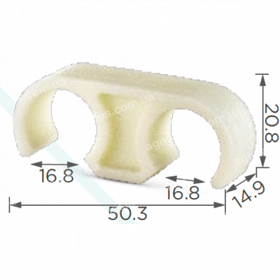 C 1027 Кліпса проводки Toyota Lexus 8712425110