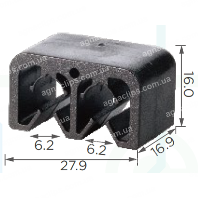 C 1042 Кліпса проводки Toyota Lexus 9048006121