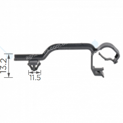 C 1157 Кліпса електропроводки