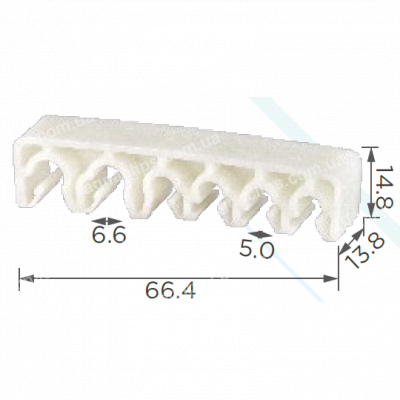 C 1205 Кліпса трубок Toyota 3506J100014