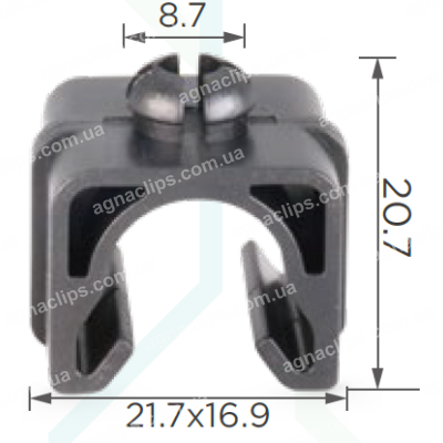 C 1231 Кліпса проводки Lexus Toyota 1104J100125