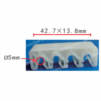 C 1376 - Тримач Трубки, електропроводка