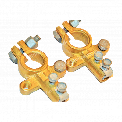 Клеми АКБ латунні посилені 16 мм2 пара