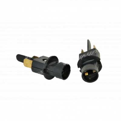 Патрон під безцокальну лампу (латунний контакт)