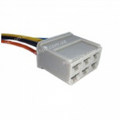 RP8 Роз'єм гніздової серії 6,3мм під 6 контактів