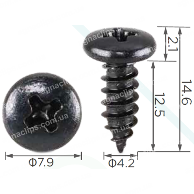 H 2014 Саморіз 4.2x12.5 Toyota