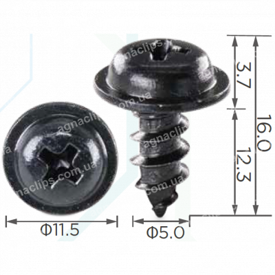 H 2064 Саморіз 5x12.3 Ford 56910S2