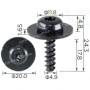 H 2095 Саморіз 4.9x18 Ford Volvo W708591S424