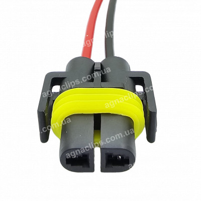 RP201 Роз'єм 12124817 автолампи H 11 пластик у корпусі 2-конт. відп. частина RP1087