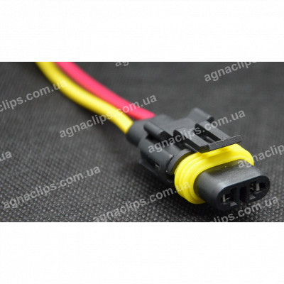 RP199 Роз'єм автолампи H 27 аналог Delphi 12020599