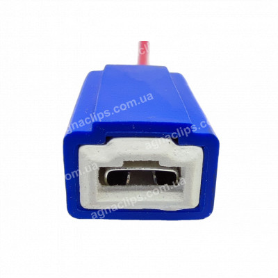 RCS1 Роз'єм 1-к автолампи H1-H3 керамічний