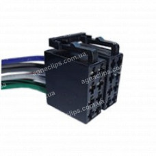 RP207 Роз'єм ISO для автомагнітол (мама) 16-ти контактний серії 2,8мм