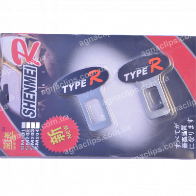 Заглушка (обманка) ременя безпеки метал.