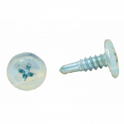 Саморіз 4.2х14 бур із пресшайбою