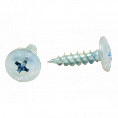 Саморіз 4.2х16 білий з пресшайбою