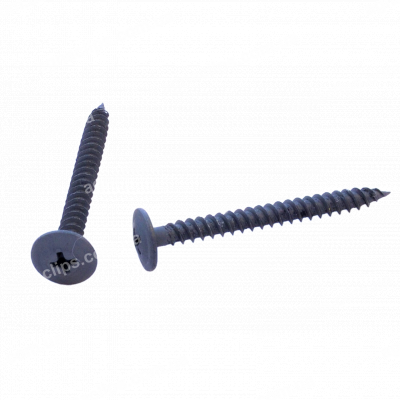 Саморіз 4.2х41 чорний з пресшайбою