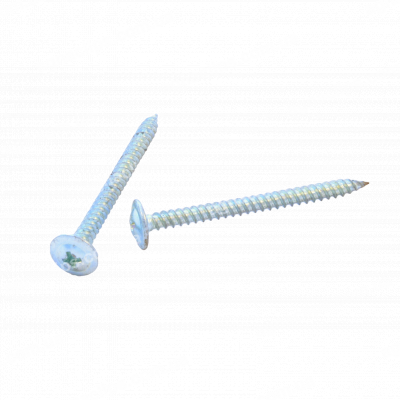 Саморіз 4.2х51 білий з пресшайбою