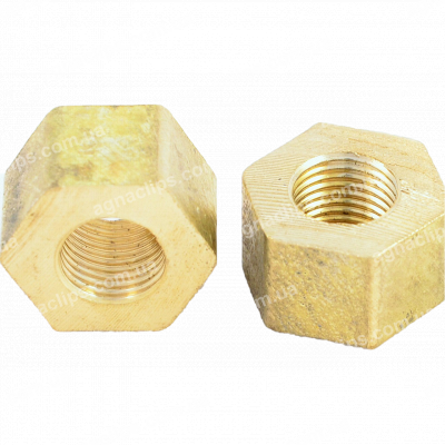 Гайка приймальної труби (латунь) 10х1,0х17 ГАЗ 2401