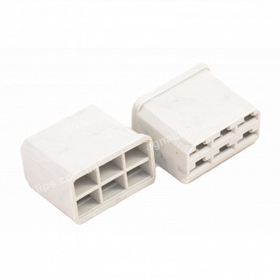 Роз'єм гніздової серії 6,3 мм під 6 контактів