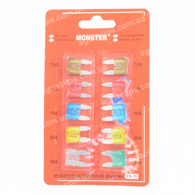 Комплект запобіжників міні