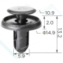 C 1757 Кліпса Subaru Mitsubishi Toyota 909130013 MR288150