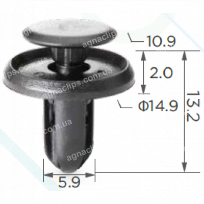 C 1757 Кліпса Subaru Mitsubishi Toyota 909130013 MR288150