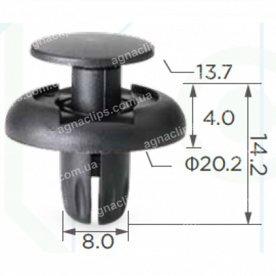 C 1765 Кліпса Mercedes 0009914940 A0009914940