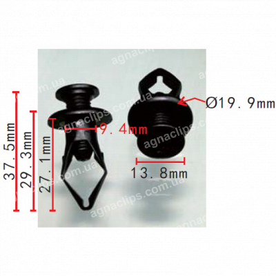 C 1772 Кліпса Hyundai Kia 8659035000
