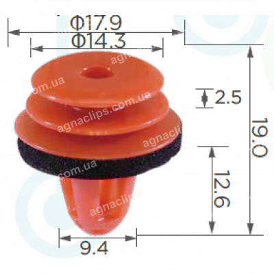 C 1773 Кліпса BMW Mini 07146962771 51417046415