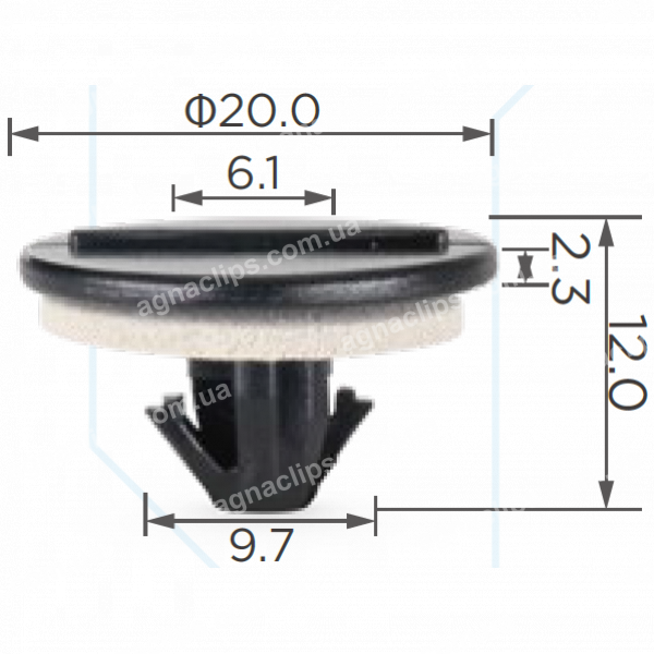 C 1780 Кліпса Lexus Toyota 5385747011