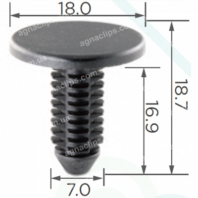 C 1797 Кліпса Peugeot Citroen 699295 6999R2