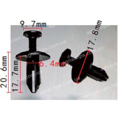 C 1804 Кліпса Ford Chrysler Dodge Mercury Lincoln 6508197AA W706092S300