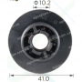 C 1816 Кліпса кріплення килимків Audi Seat VW Skoda 3C08645219B9 3C0-864-521-9B9 3C08645239B9 3C0-864-523-9B9