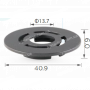 C 1817 Кліпса кріплення килимків Audi Seat Skoda Volkswagen 3C08645239B9
