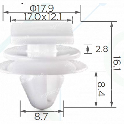 C 1834 Кліпса Lexus Toyota 5178760070