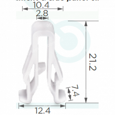 C 1836 Кліпса Kia Hyundai