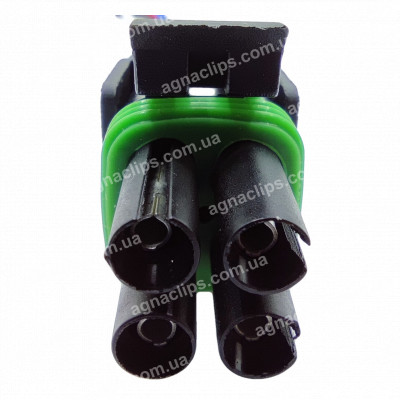 RPU249 Роз'єм бензонасоса, датчика кисню ВАЗ, лямда зонд аналог Delphi 12015798 відп. частина RPU250