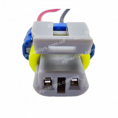 RP177 Роз'єм датчика колінвала, повторювача повороту Калина аналог Delphi 12052644 Metri-Pack Series 150