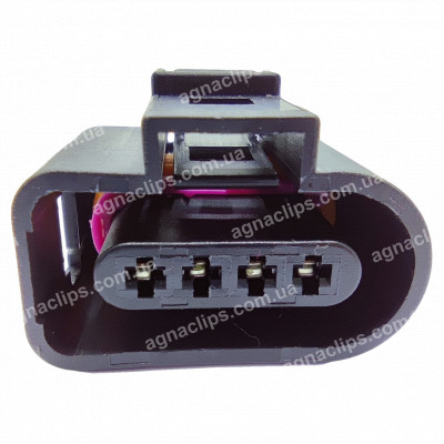 RP187 Роз'єм 1J0973704 VW Audi Skoda Seat VAG датчика абсолютного тиску температури 4-конт.