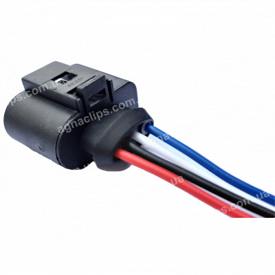 RP187 Роз'єм 1J0973704 VW Audi Skoda Seat VAG датчика абсолютного тиску температури 4-конт.