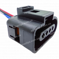 RP187 Роз'єм 1J0973704 VW Audi Skoda Seat VAG датчика абсолютного тиску температури 4-конт.