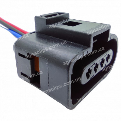 RP187 Роз'єм 1J0973704 VW Audi Skoda Seat VAG датчика абсолютного тиску температури 4-конт.