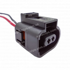 RP188 Роз'єм 2-конт. до ABS VW, Audi аналог WAG 1J0973702 серії 1.2мм з проводом