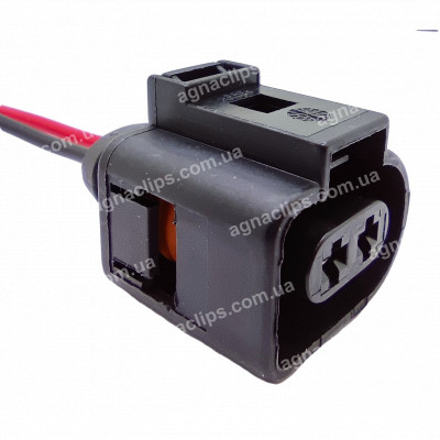 RP206 Роз'єм 1717692-1 1J0973722 VW Audi Skoda Seat VAG датчика ABS серії 3.5мм 2-конт. відп. частина RP1046